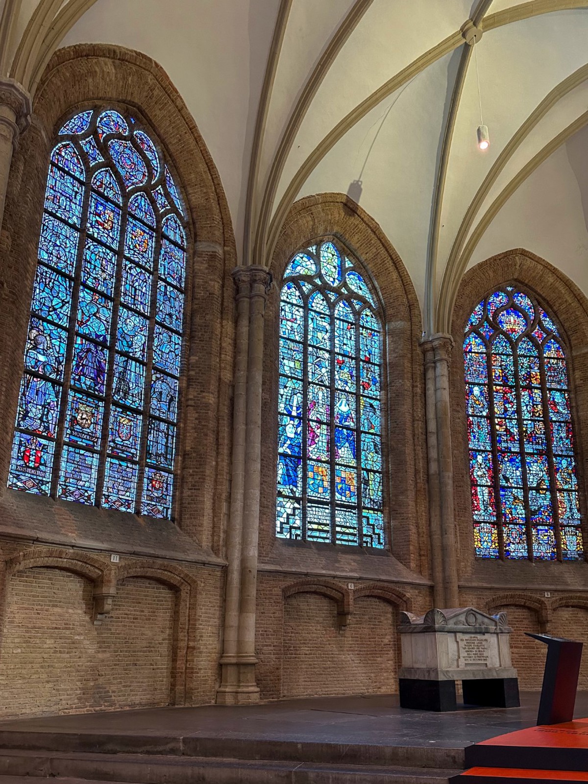 Windows of the New Church in Delft